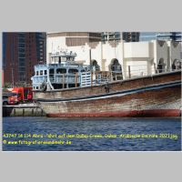 43747 14 114 Abra -Fahrt auf dem Dubai Creek, Dubai, Arabische Emirate 2021.jpg